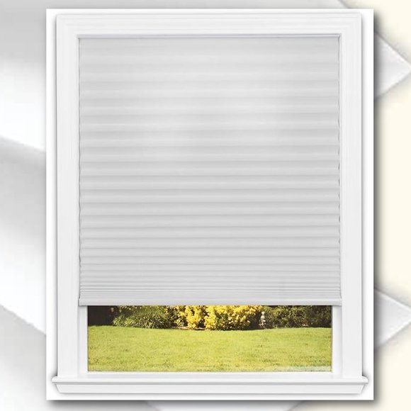 REDI SHADE Easy Lift Cordless Pleated Fabric Shade  NEW - Picture 6 of 8